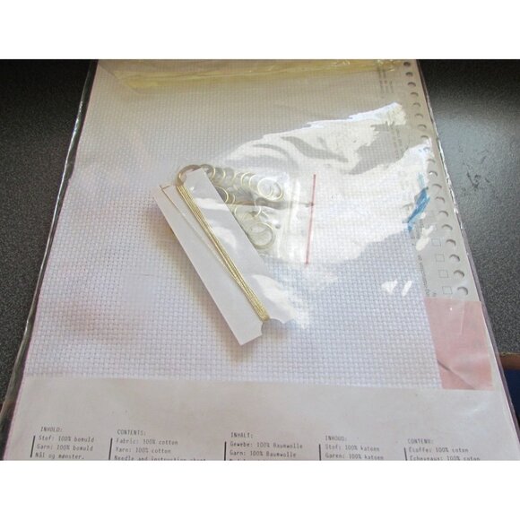 Permin Copenhagen Danish Cross Stitch Kit  Santa Calendar 34-5229 HTF Christmas - Picture 3 of 3